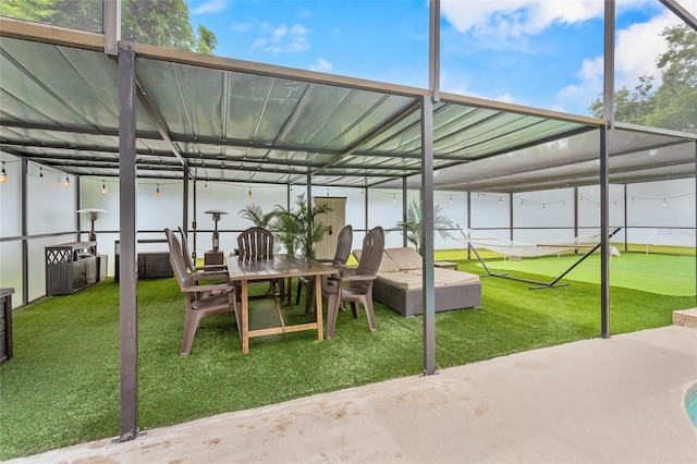 9774 Bohart Ct, Orlando, FL 32836 - view of sunroom / solarium
