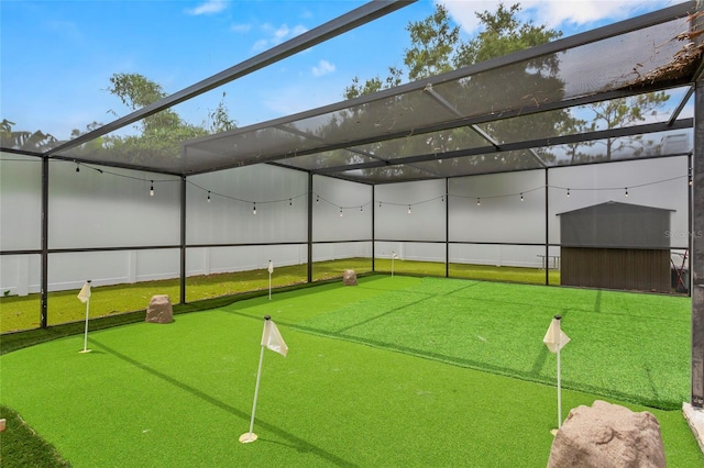 9774 Bohart Ct, Orlando, FL 32836 - view of property's community featuring a putting area