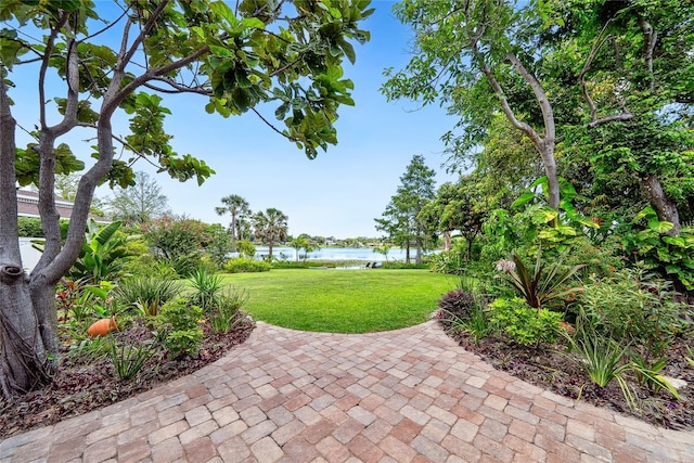 8473 Granada Blvd, Orlando, FL 32836 - view of patio featuring a water view