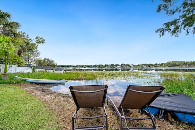8473 Granada Blvd, Orlando, FL 32836 - view of yard with a water view