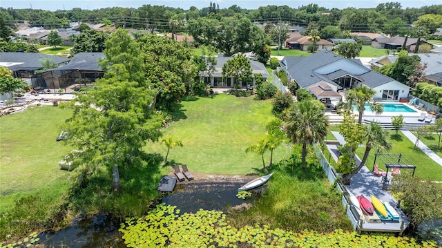 8473 Granada Blvd, Orlando, FL 32836 - aerial perspective of suburban area with a tree filled landscape