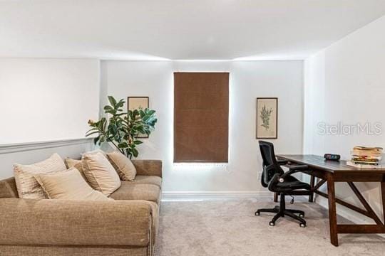 2363 Lancashire St, Davenport, FL 33896 - carpeted home office with baseboards