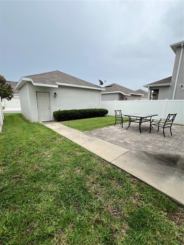 11097 N Folklore St, Winter Garden, FL 34787 - view of yard with a patio area
