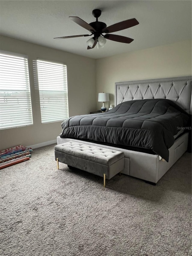 11097 N Folklore St, Winter Garden, FL 34787 - bedroom featuring carpet, a ceiling fan, and baseboards