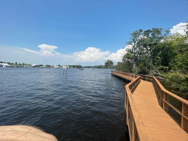 4865 S Tromp Loop, Homosassa, FL 34448 - dock area with a water view