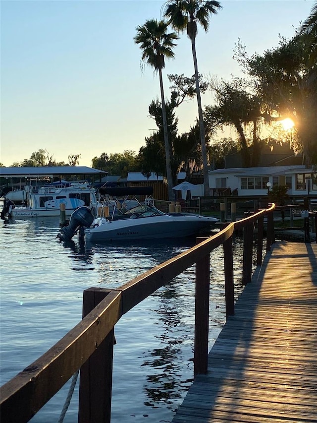 4865 S Tromp Loop, Homosassa, FL 34448 - dock featuring a water view