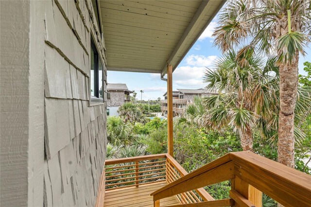 4365 S Atlantic Ave Unit B8, New Smyrna Beach, FL 32169 - view of deck