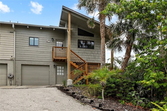 4365 S Atlantic Ave Unit B8, New Smyrna Beach, FL 32169 - view of front of home featuring a garage and driveway
