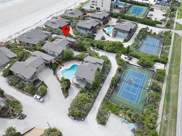 4365 S Atlantic Ave Unit B8, New Smyrna Beach, FL 32169 - view of property location with a pool area