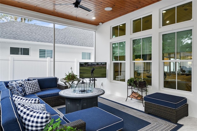 507 S Pine St, New Smyrna Beach, FL 32169 - view of sunroom