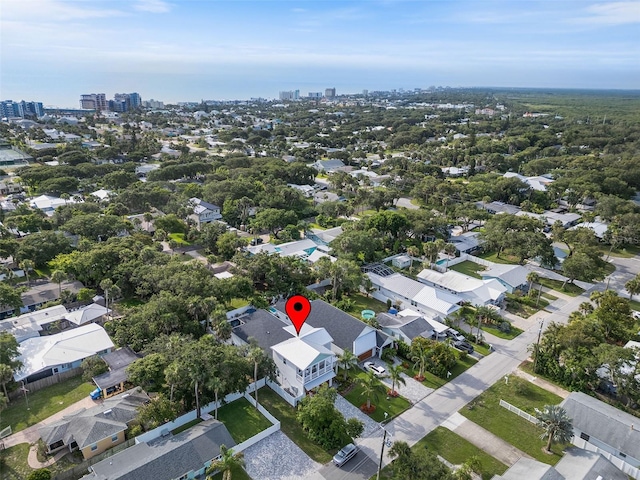 507 S Pine St, New Smyrna Beach, FL 32169 - aerial view of property's location featuring nearby urban area