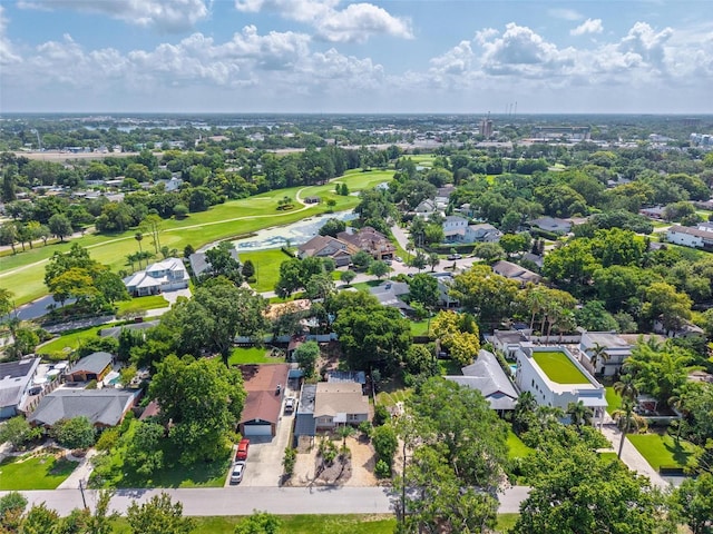 3637 Dubsdread Cir, Orlando, FL 32804 - aerial perspective of suburban area with a golf club