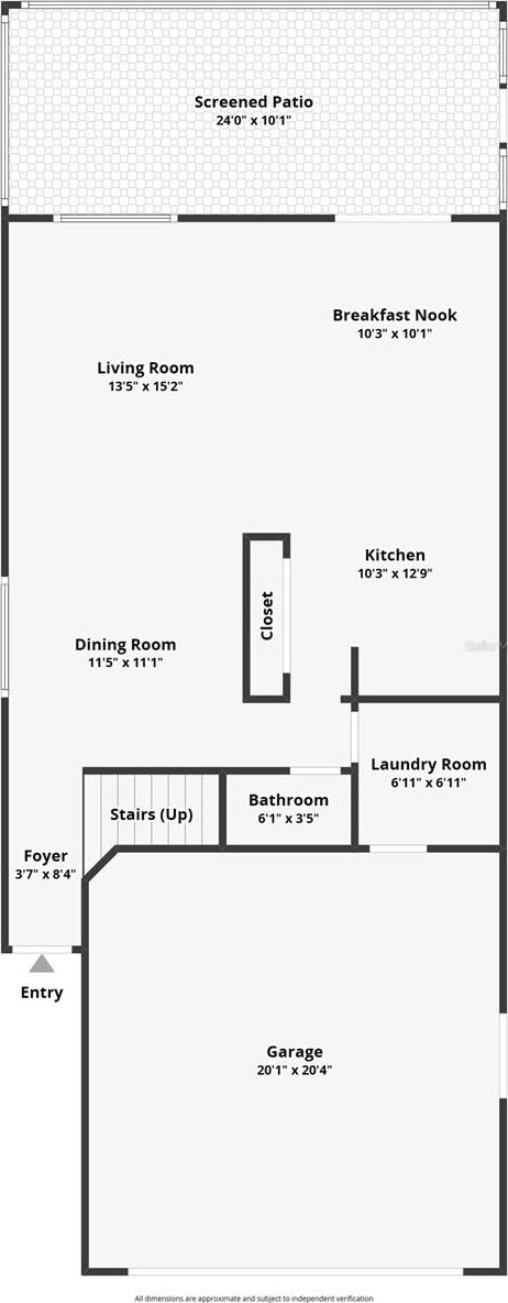 15324 Black Lion Way, Winter Garden, FL 34787 - floor plan / room layout