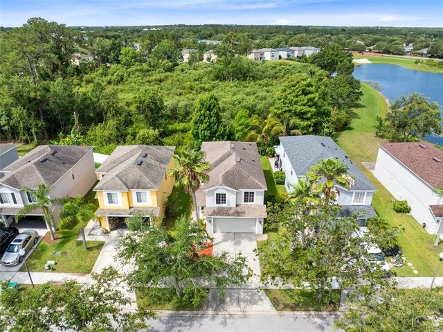 15324 Black Lion Way, Winter Garden, FL 34787 - aerial view of residential area with a nearby body of water