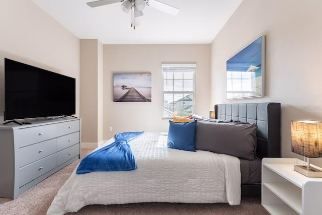 7951 Haverhill Way, Kissimmee, FL 34747 - bedroom with carpet flooring and ceiling fan