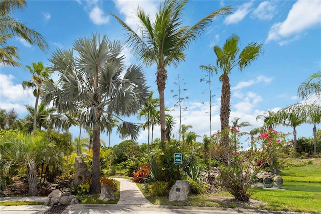 618 Manatee Bay Dr, Cape Canaveral, FL 32920 - view of yard