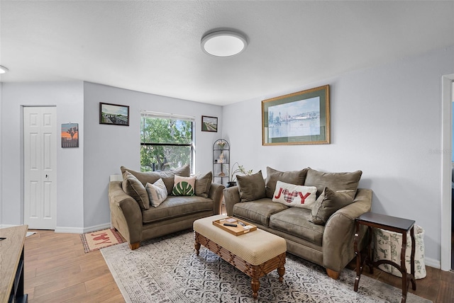 3028 Parkway Blvd Unit 308, Kissimmee, FL 34747 - living area featuring light wood-style floors and baseboards