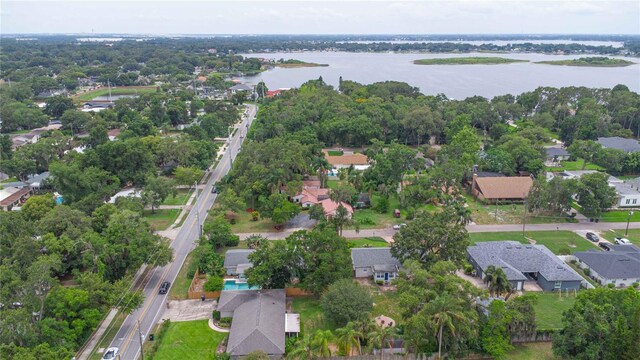 4420 Conway Gardens Rd, Orlando, FL 32806 - aerial overview of property's location with a large body of water and nearby suburban area