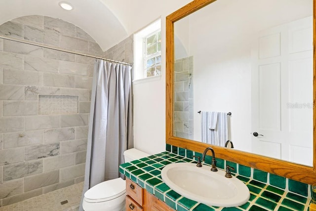 2357 Alaqua Dr, Longwood, FL 32779 - full bath with vanity, tiled shower, and toilet