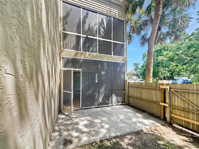 1404 Oak Pl Unit A, Apopka, FL 32712 - rear view of house with a patio area