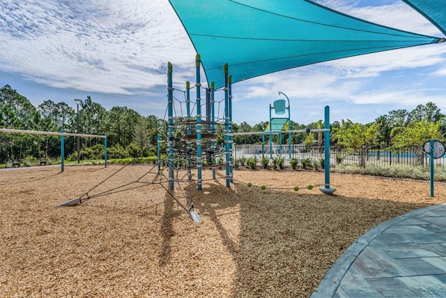 view of community playground