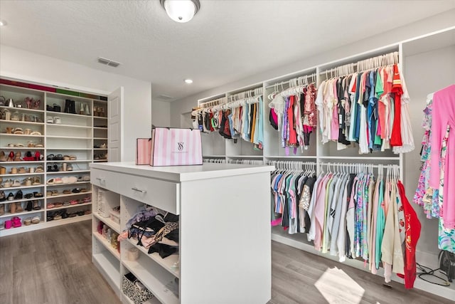 2340 Standing Rock Cir, Oakland, FL 34787 - spacious closet with wood finished floors