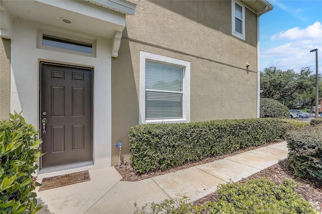 4178 SW 43rd Cir, Ocala, FL 34474 - property entrance featuring stucco siding