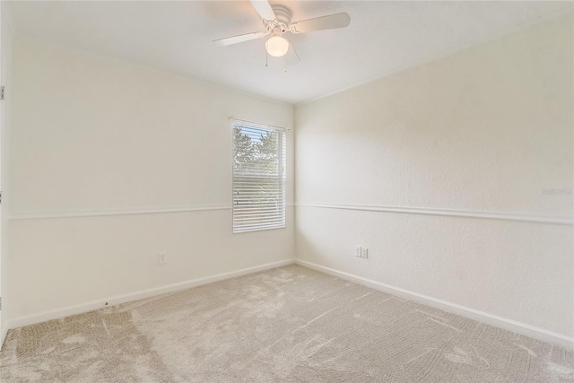 4178 SW 43rd Cir, Ocala, FL 34474 - carpeted empty room featuring baseboards and ceiling fan