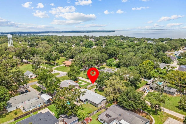 310 E Gulley Ave, Oakland, FL 34760 - aerial view of residential area featuring a nearby body of water