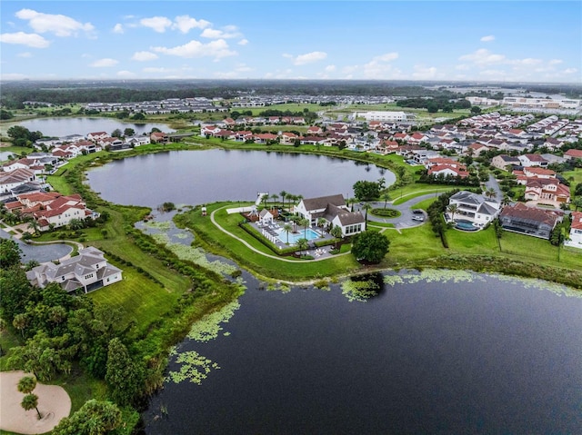8818 Bismarck Palm Dr, Winter Garden, FL 34787 - aerial view of property's location featuring a large body of water and nearby suburban area