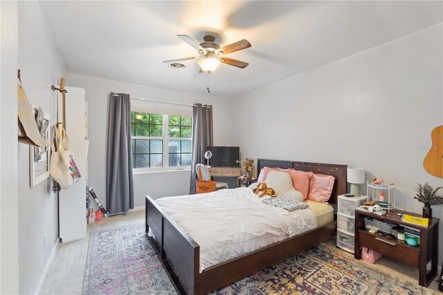 1770 Chinook Trl, Maitland, FL 32751 - bedroom featuring carpet, a ceiling fan, and baseboards