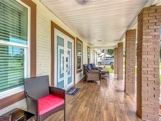 516 Petes Ln, Davenport, FL 33837 - view of wooden porch