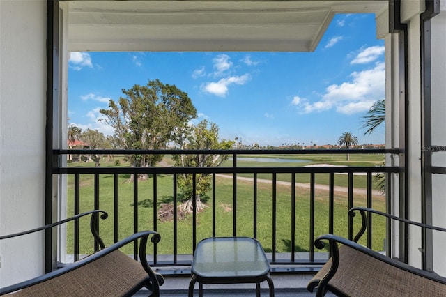 6210 Sun Blvd Unit 206, Saint Petersburg, FL 33715 - balcony with a water view