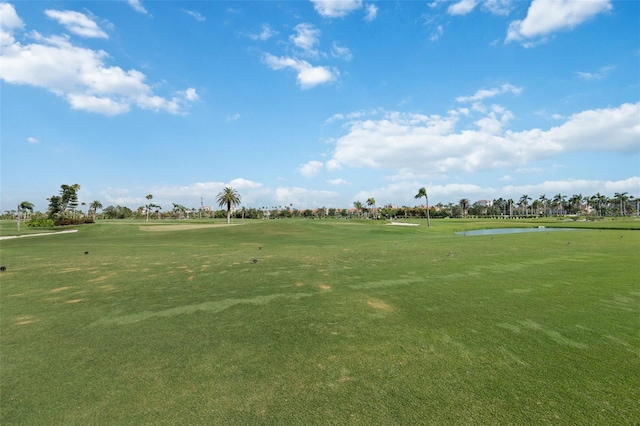 6210 Sun Blvd Unit 206, Saint Petersburg, FL 33715 - surrounding community featuring a water view, view of golf course, and a lawn