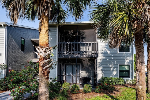 3748 Idlebrook Cir Unit 202, Casselberry, FL 32707 - rear view of property with a balcony