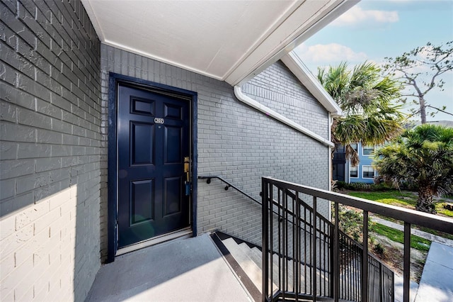 3748 Idlebrook Cir Unit 202, Casselberry, FL 32707 - doorway to property with brick siding