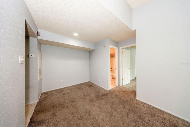 3748 Idlebrook Cir Unit 202, Casselberry, FL 32707 - carpeted empty room with baseboards and a textured ceiling