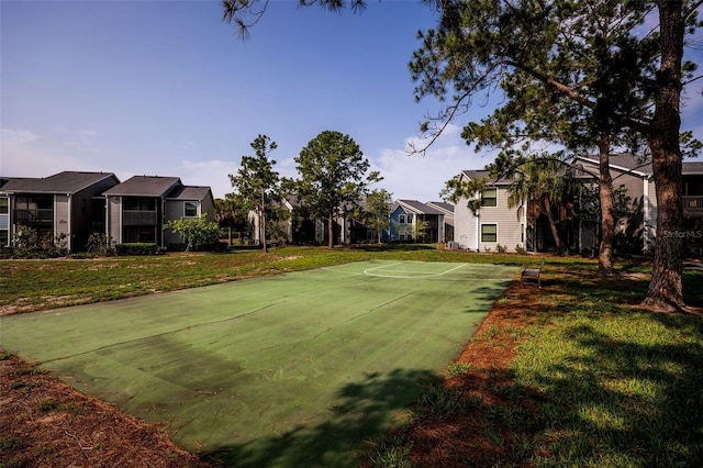 3748 Idlebrook Cir Unit 202, Casselberry, FL 32707 - surrounding community featuring a residential view, community basketball court, and a yard