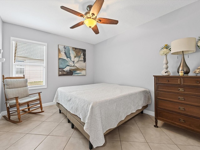 204 Cotswold Cir, Davenport, FL 33837 - bedroom featuring light tile patterned floors, baseboards, and a ceiling fan