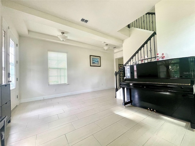 16611 Toccoa Row, Winter Garden, FL 34787 - living area with stairway and baseboards