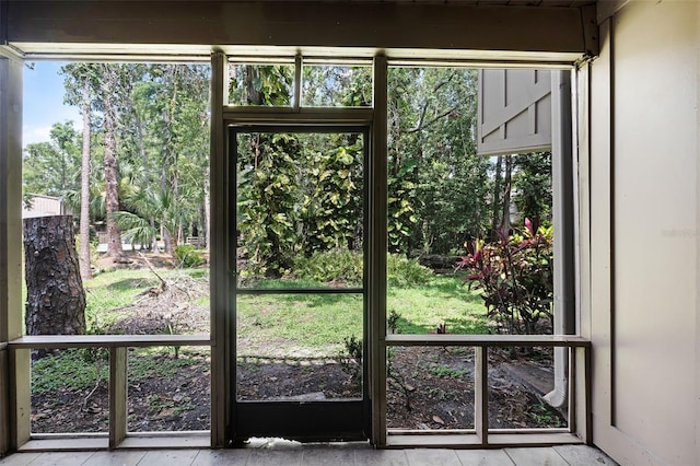 5301 Burning Tree Dr Unit F, Orlando, FL 32811 - doorway to outside with tile patterned floors and plenty of natural light