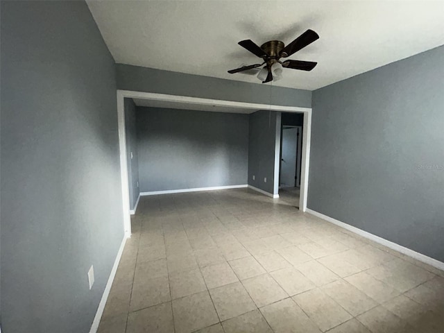102 Luna Rd, Auburndale, FL 33823 - unfurnished room featuring ceiling fan and tile patterned floors
