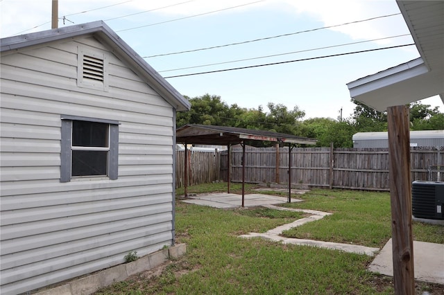 102 Luna Rd, Auburndale, FL 33823 - view of yard featuring a gazebo, a patio, and a detached carport