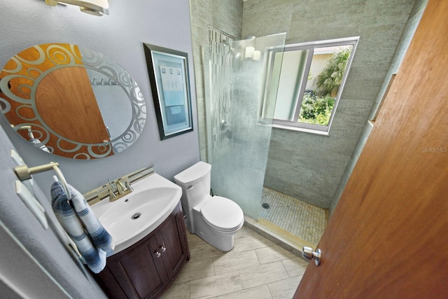 328 E Minnehaha Ave, Clermont, FL 34711 - full bathroom with toilet, walk in shower, and vanity