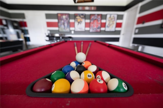 9014 Stinger Dr, Davenport, FL 33896 - detailed view of a bocce ball area and billiards