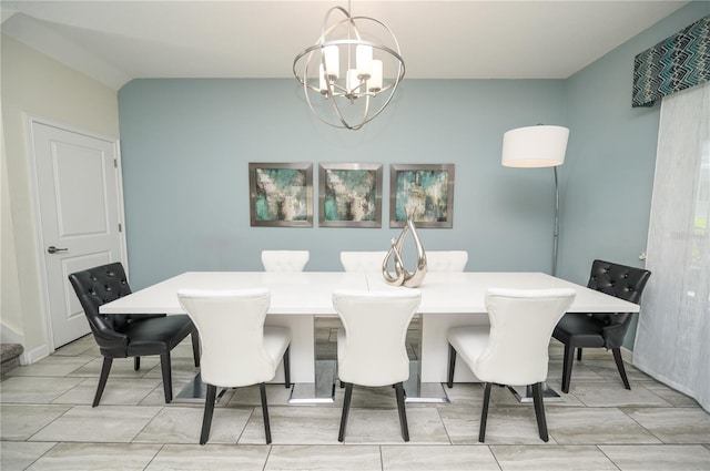9014 Stinger Dr, Davenport, FL 33896 - dining room with a chandelier
