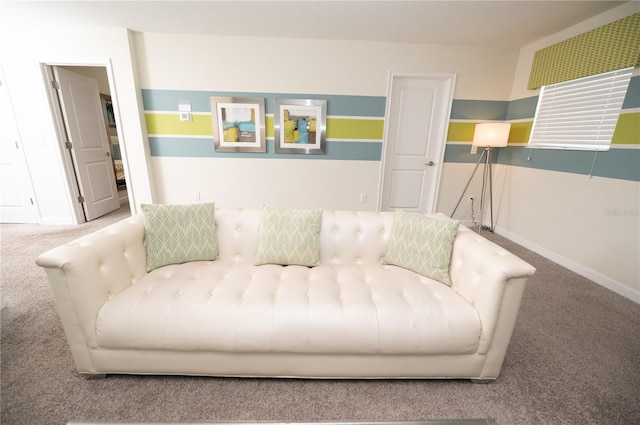 9014 Stinger Dr, Davenport, FL 33896 - carpeted living area with baseboards