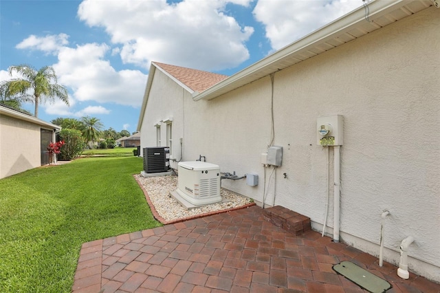 970 Sabal Grove Dr, Rockledge, FL 32955 - view of patio with cooling unit