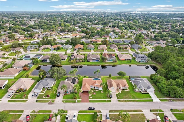 970 Sabal Grove Dr, Rockledge, FL 32955 - aerial view of property and surrounding area featuring a nearby body of water and nearby suburban area