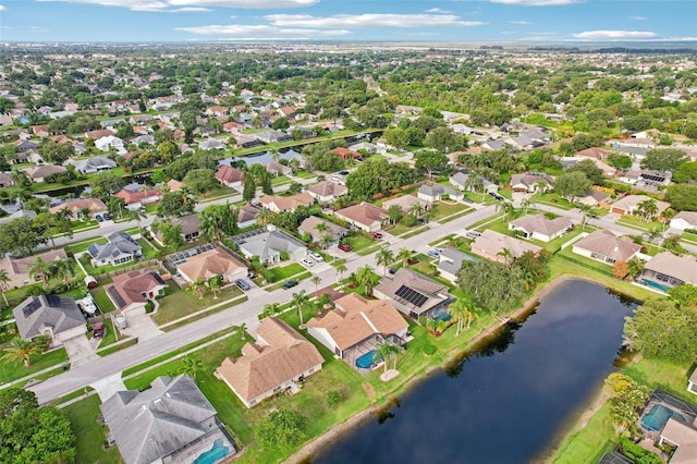 970 Sabal Grove Dr, Rockledge, FL 32955 - aerial overview of property's location with a large body of water and nearby suburban area